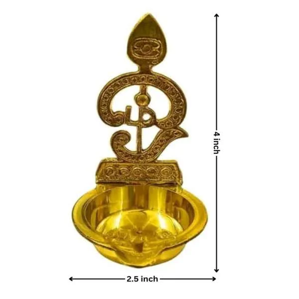 Brass Om Vel Vilakku - Agroshoppy View 2