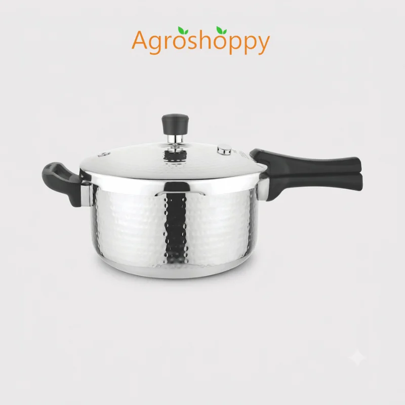 Buy Hammered Triply Pressure Cooker - 3 Liter Online