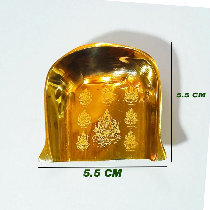 Brass Ashtalakshmi Muram Mini