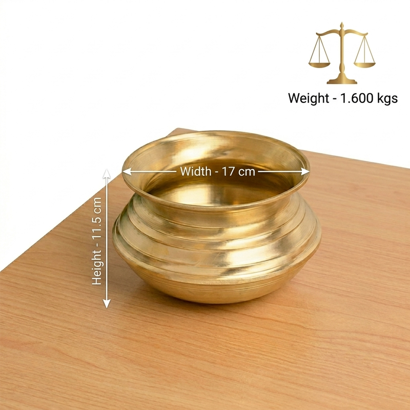 Bronze pot | Kerala Oodu Kalam1.5 liters