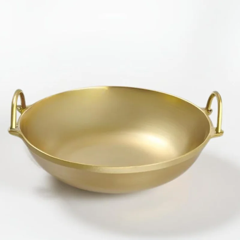 Bronze Kadai 8.5 Inch | Handmade Traditional Bronze Kadai | Agroshoppy