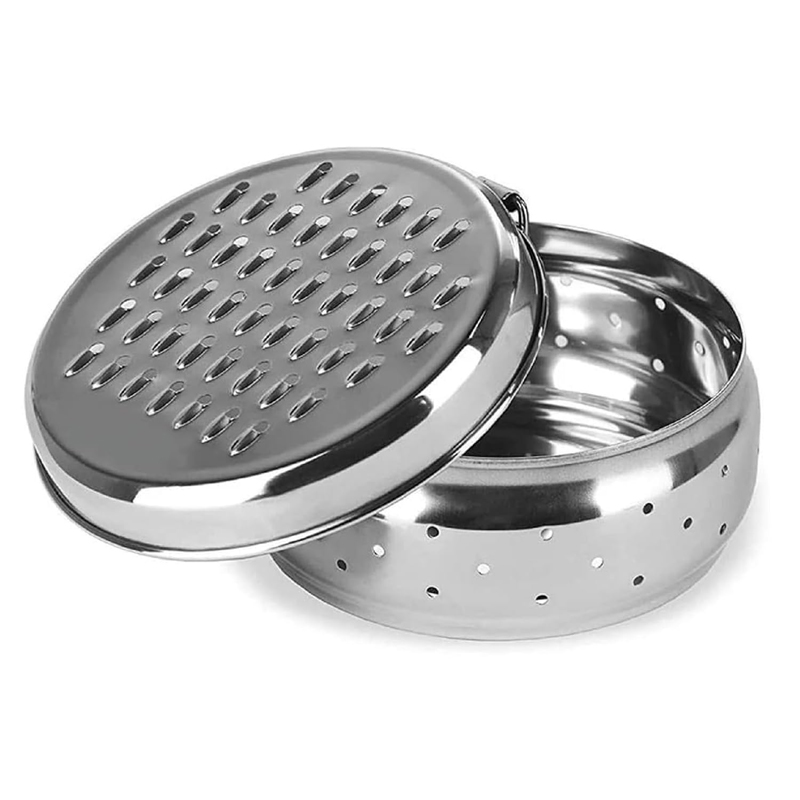 Stainless Steel Vegetable Grater With Storage Container - Agroshoppy