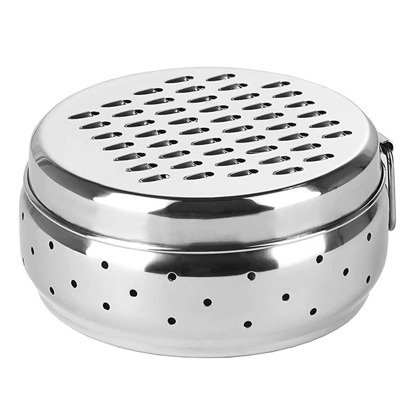 Stainless Steel Vegetable Grater With Storage Container - Agroshoppy