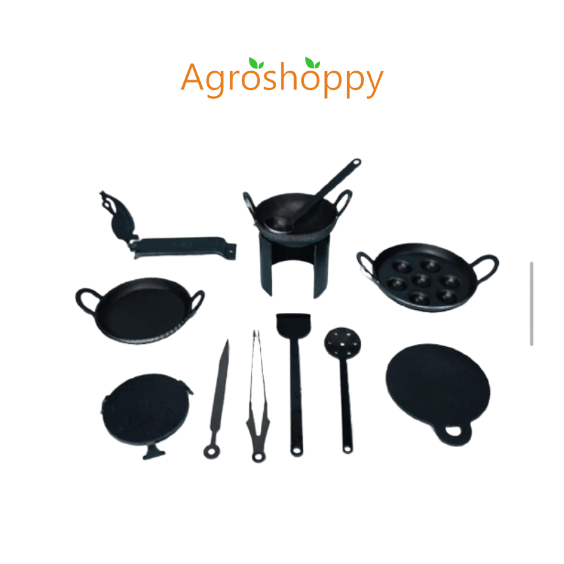 Miniature set pure iron toy play set - Small | Agroshoppy