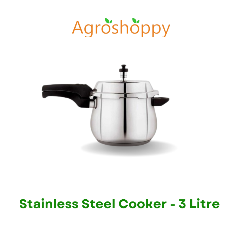 Stainless Steel Handi 5 LTR Cooker and 3LTR SS Handi Cooker - AS001